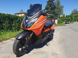 NEW MAXIMUS II - 125 CCM - ORANŽOVÁ/ČERNÁ - EURO 5